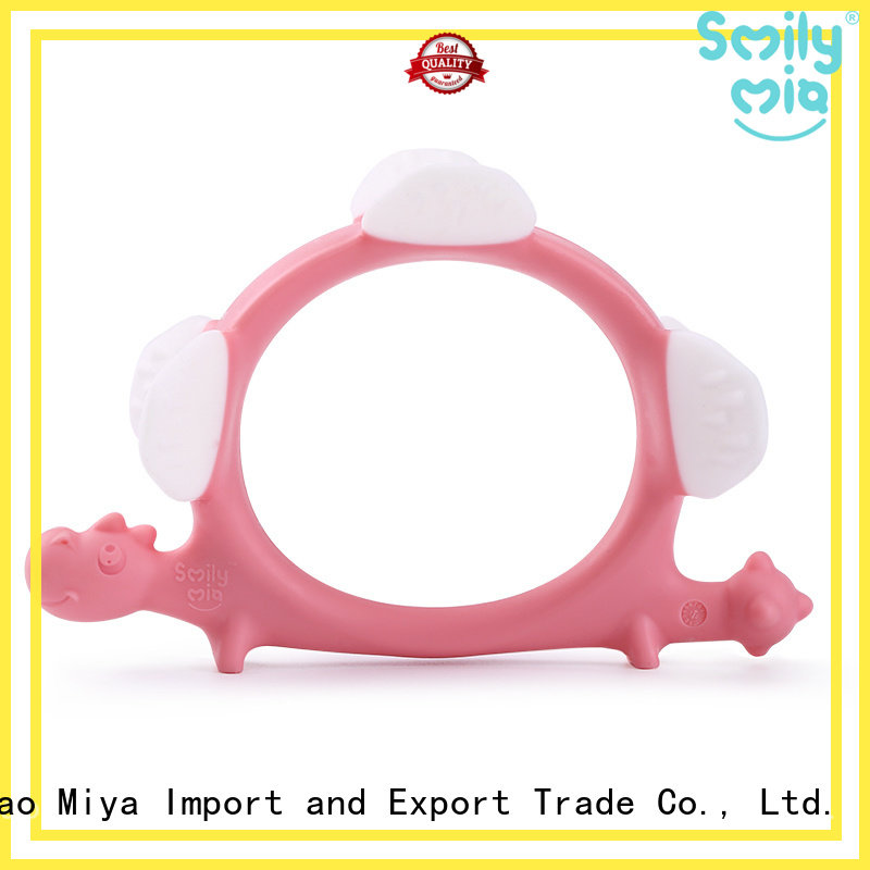 custom silicone teether manufacturer for baby