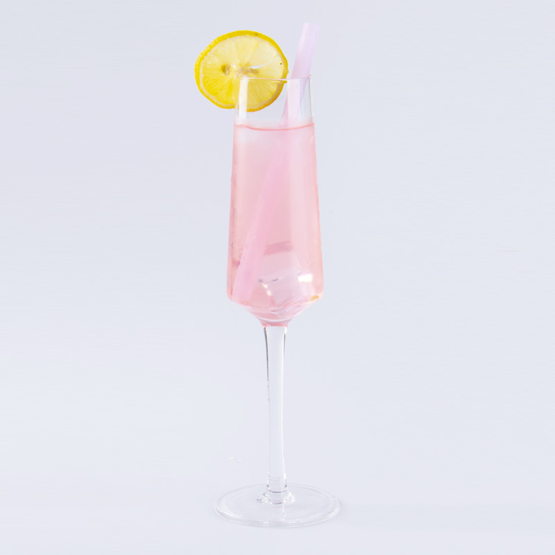 Silicone Cocktail Drinking Straw (Transparent)