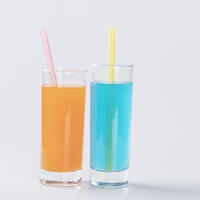 Silicone liquid drinking straw(Transparent)