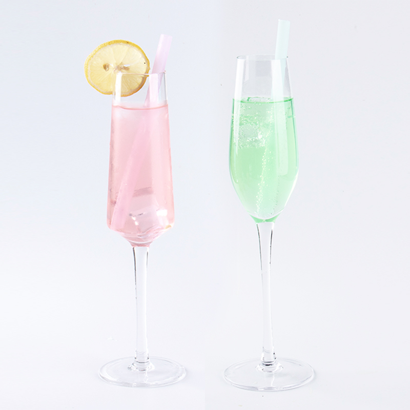 Smily mia cocktail reusable silicone drinking straw